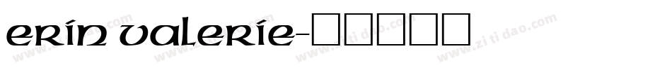 Erin Valerie字体转换
